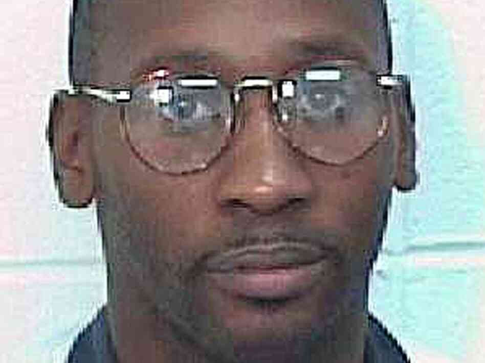 Death row inmate Troy Davis in an  undated photo released by the Georgia Department of Corrections. Davis is scheduled to be executed today for the 1989  killing of Savannah police officer Mark  MacPhail.