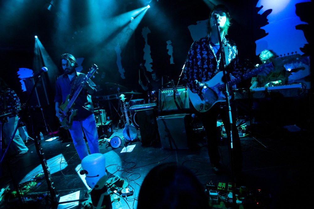 The Olivia Tremor Control performing live at (Le) Poisson Rouge in New York City, Sept. 21, 2011.