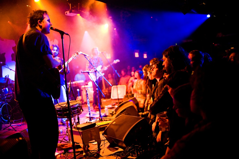 The Olivia Tremor Control performing live at (Le) Poisson Rouge in New York City, Sept. 21, 2011.