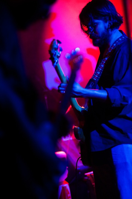 The Olivia Tremor Control performing live at (Le) Poisson Rouge in New York City, Sept. 21, 2011.