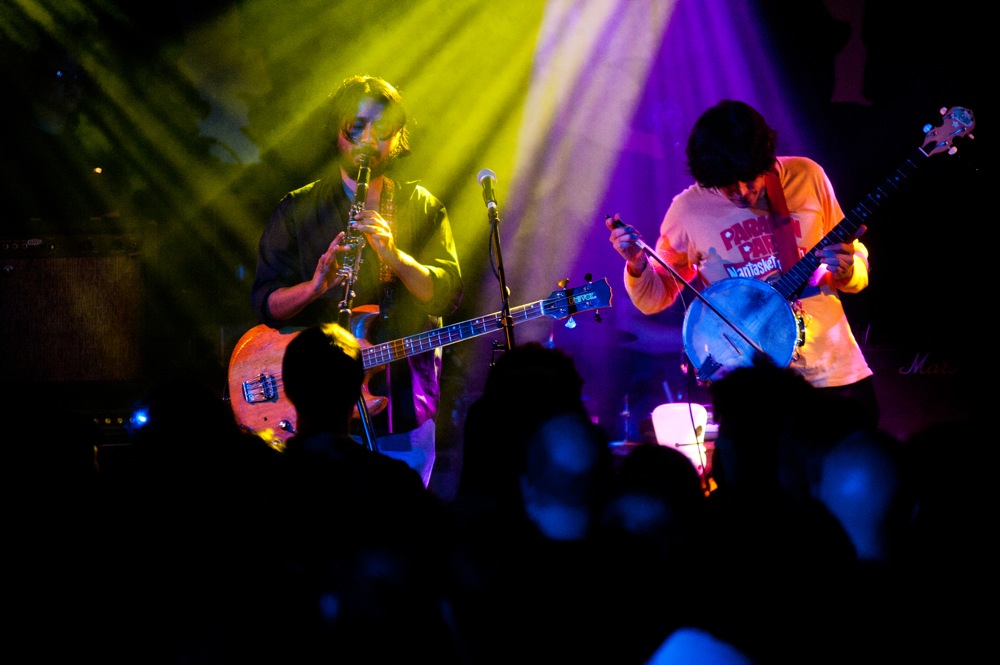 The Olivia Tremor Control performing live at (Le) Poisson Rouge in New York City, Sept. 21, 2011.