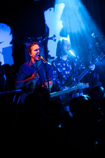 The Olivia Tremor Control performing live at (Le) Poisson Rouge in New York City, Sept. 21, 2011.