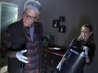 Ted Danson and Marg Helgenberger search for clues on the CBS drama CSI. Ted Danson and Marg Helgenberger search for clues on the CBS drama CSI.