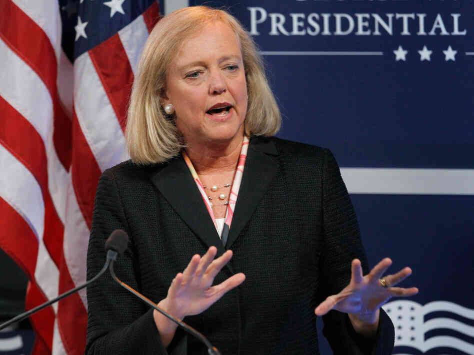 Former California gubernatorial candidate Meg Whitman was chosen to take over at Hewlett-Packard