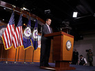 House Speaker John Boehner speaks to journalists, Sept. 22, 2011. House Speaker John Boehner speaks to journalists, Sept. 22, 2011.