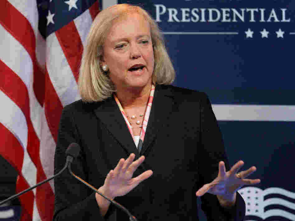 Former California gubernatorial candidate Meg Whitman was chosen to take over at Hewlett-Packard