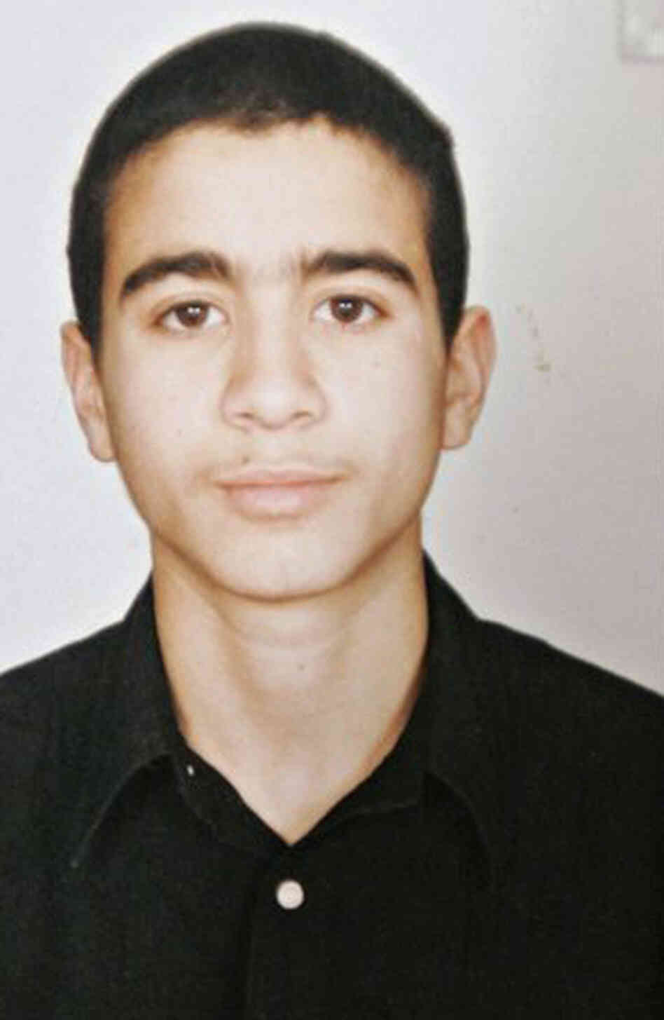 Khadr was 15 when he was captured after a firefight in an Afghan village. Charged with throwing the grenade that killed U.S. soldier Christopher Speer, he entered a plea of guilty in 2010. Khadr was 15 when he was captured after a firefight in an Afghan village. Charged with throwing the grenade that killed U.S. soldier Christopher Speer, he entered a plea of guilty in 2010.