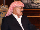 Yemeni President Ali Abdullah Saleh in Riyadh on Sept. 19, 2011.