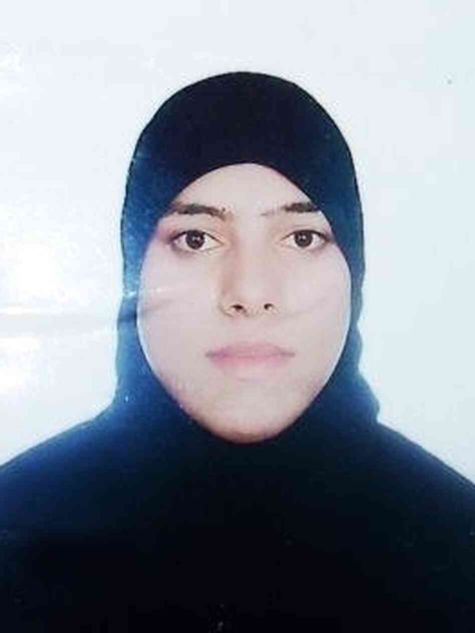 Photo of teenager Zainab al-Hosni. Photo of teenager Zainab al-Hosni.