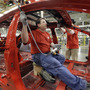 Ford's Michigan Assembly Plant used to produce SUVs. Now it churns out the Ford Focus, with help from a federal loan program. House Republicans are looking to cut funding for the program to offset money for disaster relief.