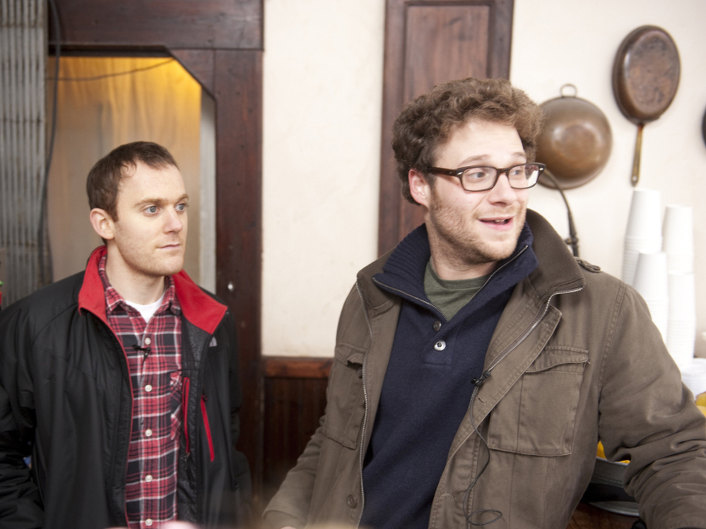 Writer Will Reiser (left) was working as an associate producer on Da Ali G Show when he found out he had cancer.