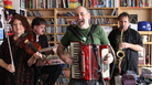 The Klezmatics perform at a Tiny Desk Concert at the NPR Music offices on Sept. 19, 2011. The Klezmatics perform at a Tiny Desk Concert at the NPR Music offices on Sept. 19, 2011.