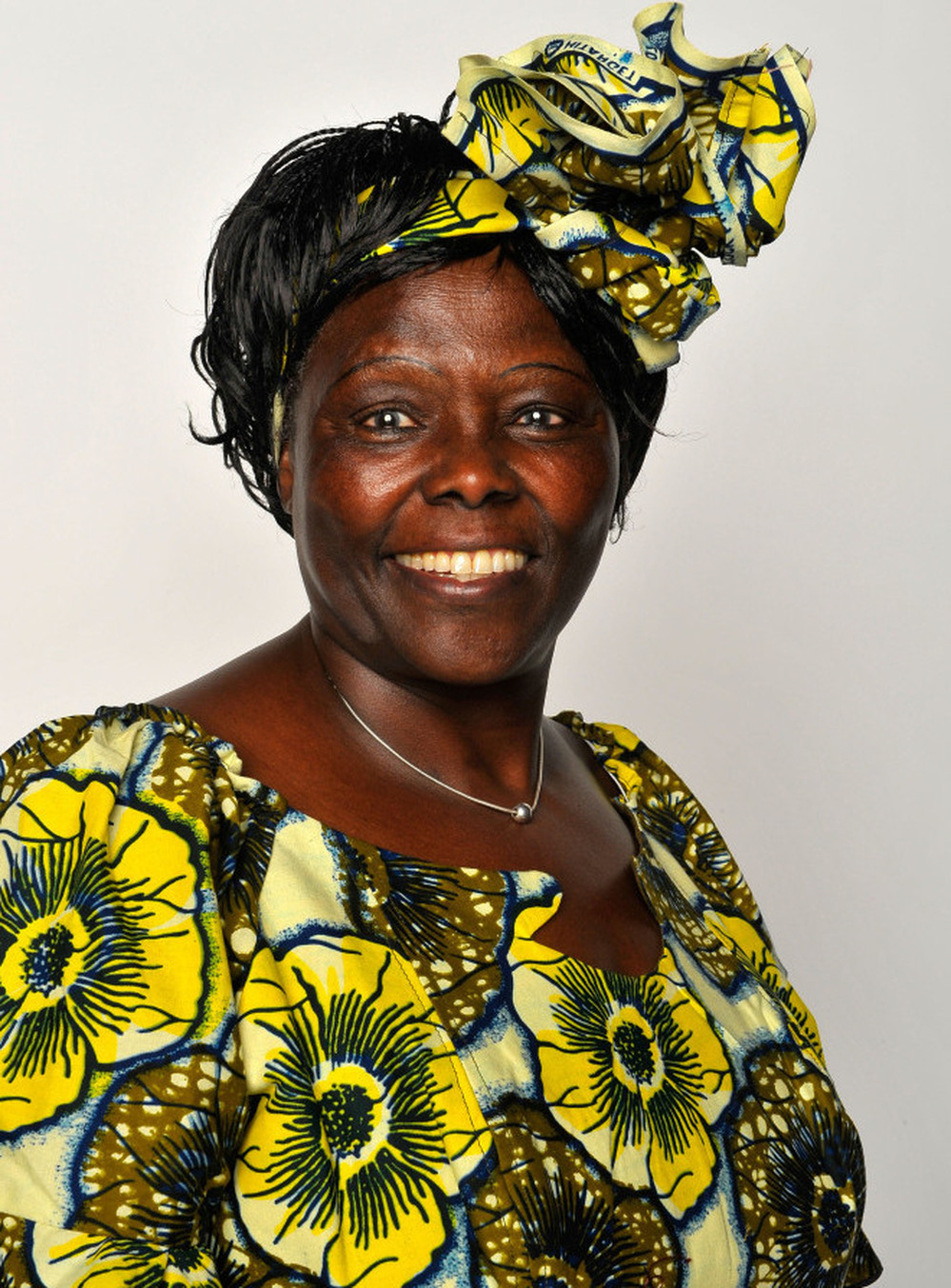 Nobel Peace Prize laureate Wangari Maathai in 2009.