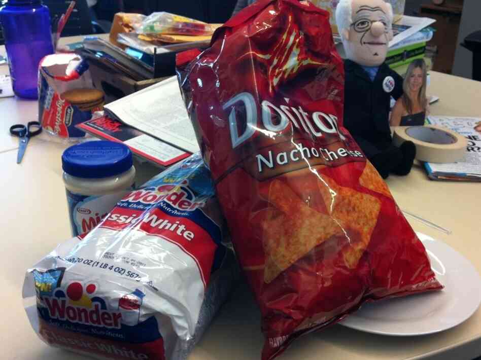 The raw materials.