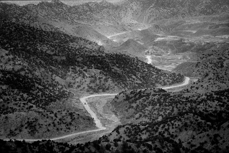 The road that leads to Khost and the Pakistan border, taken by the fleeing Taliban after the fall of Kabul in 2001