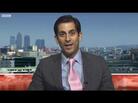 Alessio Rastani during his appearance this week on the BBC. Alessio Rastani during his appearance this week on the BBC.