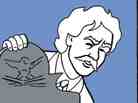 "About those reports of my death..." Art from Mark Twain's Autobiography, 1910-2010