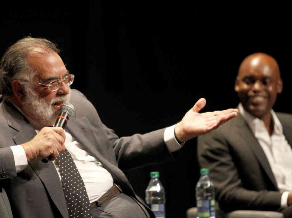 Coppola and Cameron Bailey, co-director of the Toronto International Film Festival, chat about Coppola's career during an event at this year's festival.