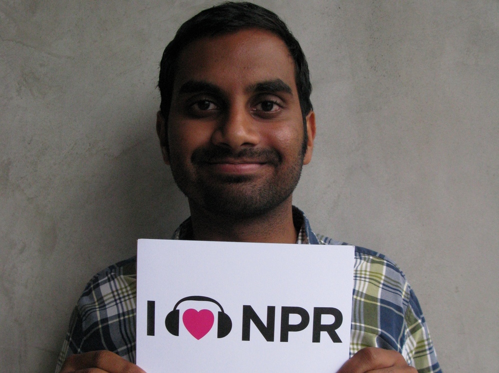 Aziz Ansari visits NPR West