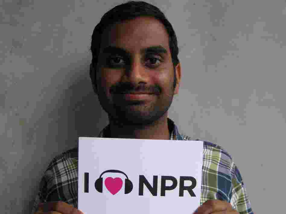 Aziz Ansari visits NPR West