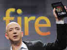 Jeff Bezos, Chairman and CEO of Amazon.com, introduces the Kindle Fire at a news conference, Wednesday, Sept. 28, 2011.