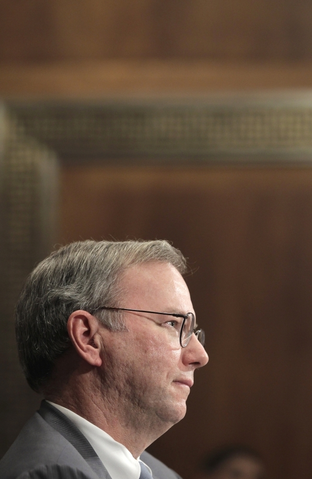 In the past, Google Chief Eric Schmidt, shown this month, has expressed impatience with Internet anonymity. At the Techonomy conference last year, he said, "One of the errors that the Internet made a long time ago is that there was not an accurate and non-revocable identity-management service."