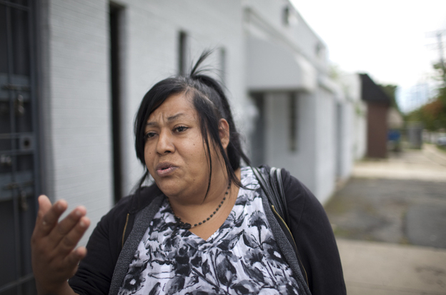 Ruby Corado talks about shootings that targeted transgender people in Washington, D.C., this past summer.