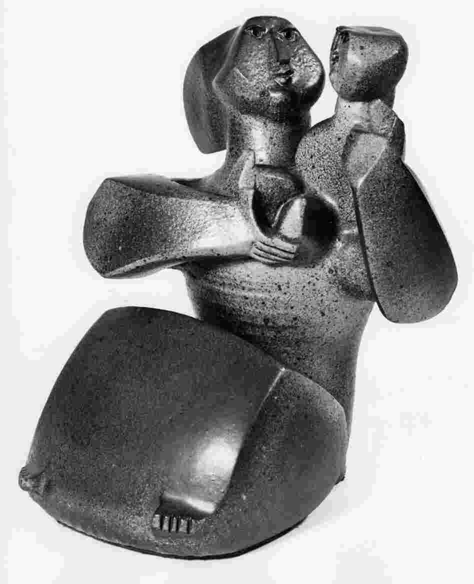 Made of glazed stoneware, Dora De Lario's Mother and Child (1968) is part of a collection of works that reflect on the history of Mexican-American artists in Southern California. Made of glazed stoneware, Dora De Lario's Mother and Child (1968) is part of a collection of works that reflect on the history of Mexican-American artists in Southern California.
