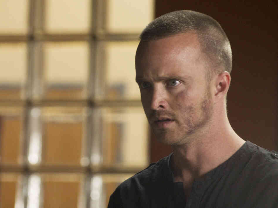 Aaron Paul plays Jesse Pinkman on Breaking Bad.