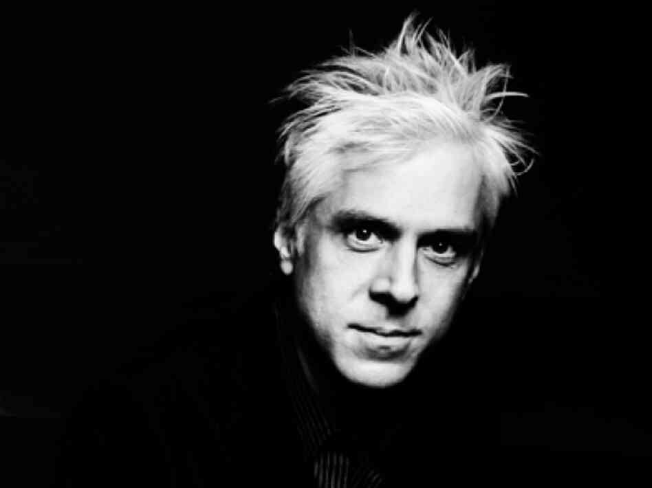 Bill Rieflin, in a press photo for The Humans' new album, Sugar Rush.