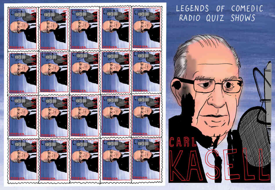 Carl Kasell Stamp Carl Kasell Stamp