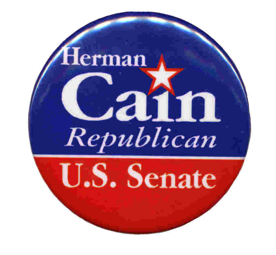 Cain finished second in Georgia's 2004 GOP Senate primary. Cain finished second in Georgia's 2004 GOP Senate primary.