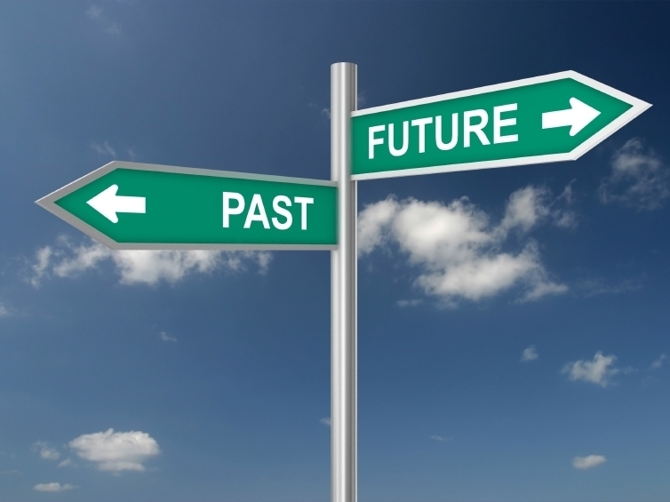 Past and future signs.