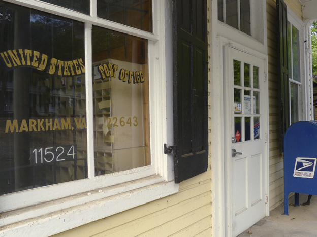 With its economic health in decline and future uncertain, the U.S. Postal Service is considering closing hundreds of post offices nationwide, many of them in rural areas like this local post office in Markham, Va.