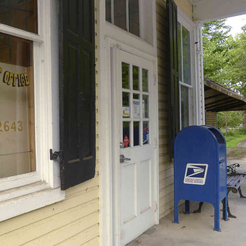 With its economic health in decline and future uncertain, the U.S. Postal Service is considering closing hundreds of post offices nationwide, many of them in rural areas like this local post office in Markham, Va.