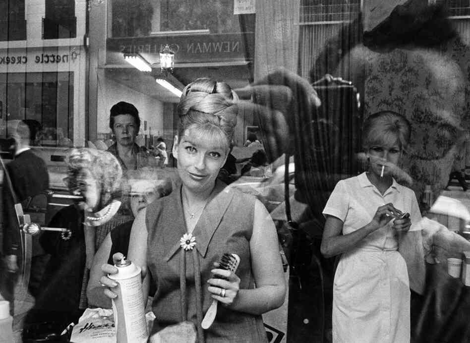 Beauty Parlor Window, Philadelphia, 1964