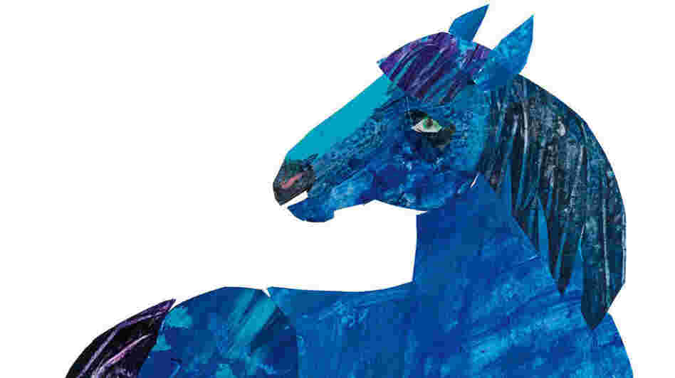 Cover art for The Artist Who Painted A Blue Horse. Cover art for The Artist Who Painted A Blue Horse.