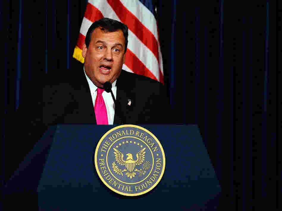 New Jersey Gov. Chris Christie.