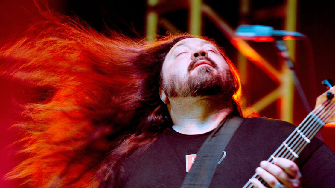 Dave Schools of Widespread Panic plays at Bonnaroo in June 2011.