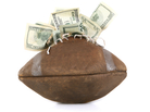 Despite the popularity of college football, according to Frank Deford, only 14 athletic departments show a profit. Why? Because football has to cover the costs of the college sports that lose money. Despite the popularity of college football, according to Frank Deford, only 14 athletic departments show a profit. Why? Because football has to cover the costs of the college sports that lose money.