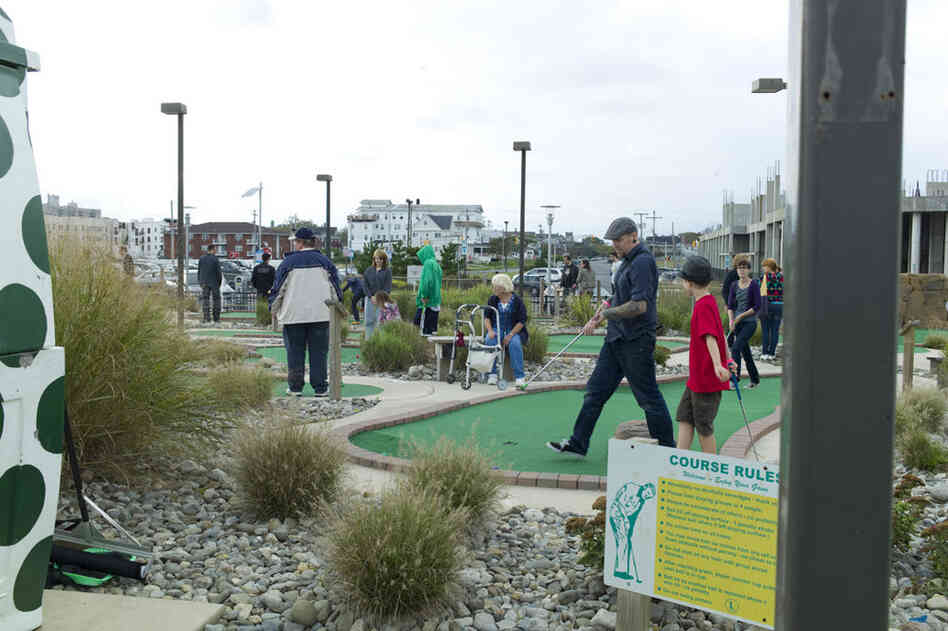 ATP attendees got to play putt-putt for free, but not Grandma. (Seriously.) 