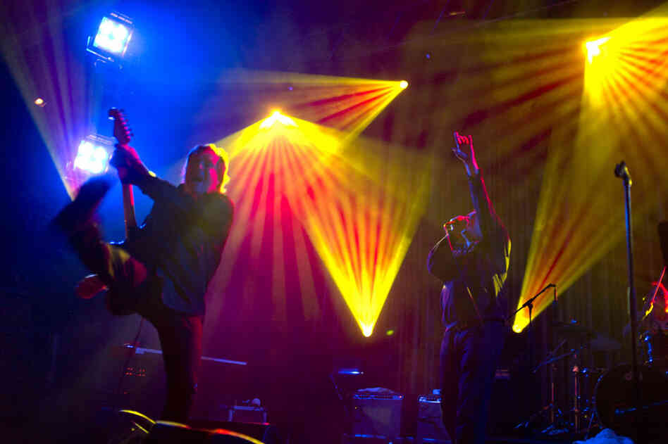 Inactive for 30 years, the messed-up rockers in The Pop Group gave a dubby, skrangly and revived performance at the Paramount Theatre on Saturday. 