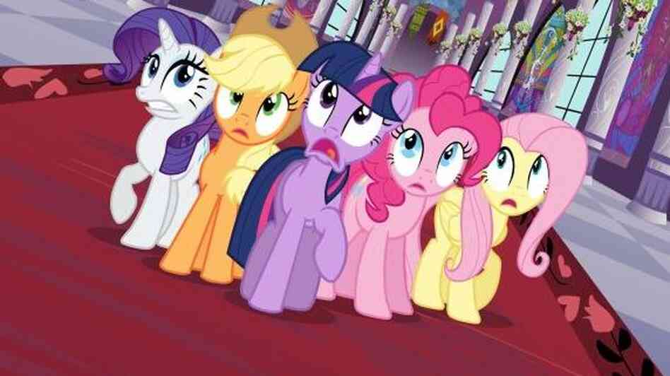 My Little Pony is a Hasbro toy, but it's also a Discovery/Hasbro TV show on The Hub.