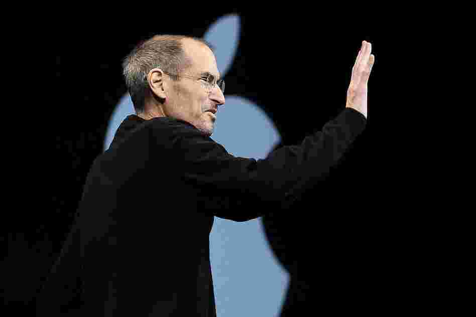 In his last public appearance after stepping down as Apple CEO, Steve Jobs introduces Apple's iCloud storage system in San Francisco, June 2011. 