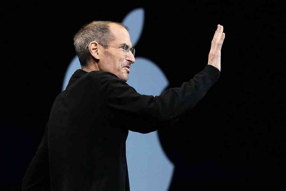 In his last public appearance after stepping down as Apple CEO, Steve Jobs introduces Apple's iCloud storage system in San Francisco, June 2011. 