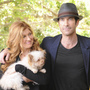 Connie Britton as Vivien Harmon, Dylan McDermott as Ben Harmon, Taissa Farmiga as Violet Harmon in American Horror Story. Connie Britton as Vivien Harmon, Dylan McDermott as Ben Harmon, Taissa Farmiga as Violet Harmon in American Horror Story.