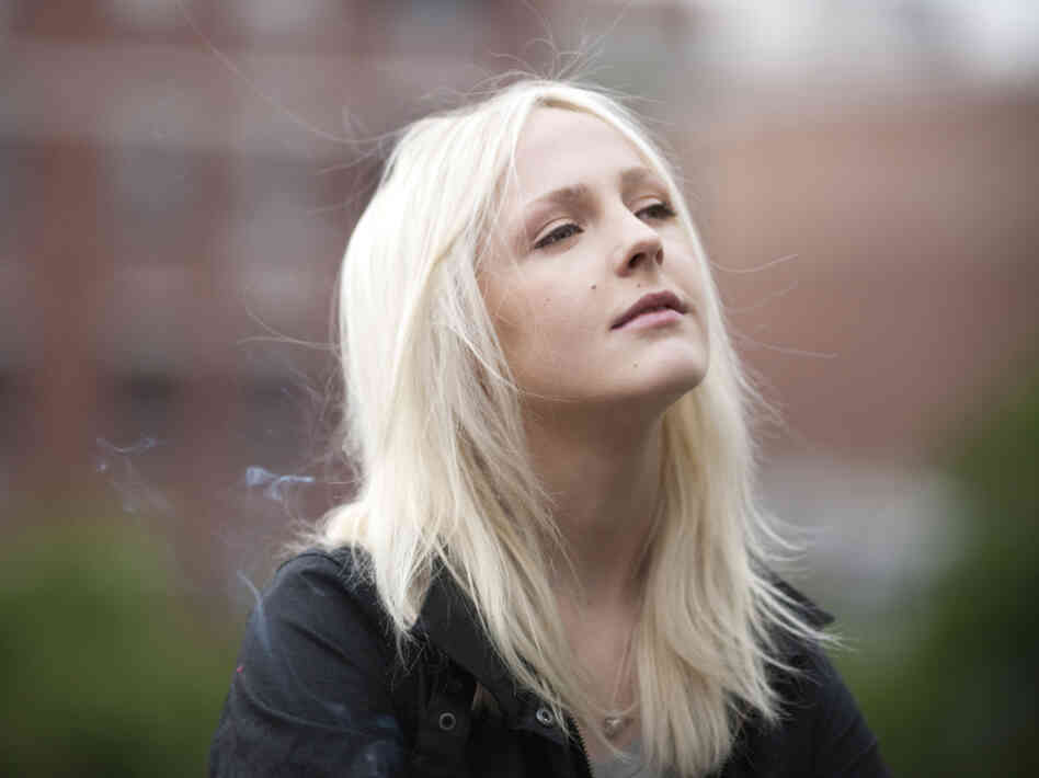 English singer-songwriter Laura Marling has been serenading tiny, randomly selected audiences (just two people at a time) for exclusive "Experiments in Awkwardness." English singer-songwriter Laura Marling has been serenading tiny, randomly selected audiences (just two people at a time) for exclusive "Experiments in Awkwardness."