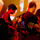 Members of Chavez join Oneida during the performance of The Ocropolis III. Members of Chavez join Oneida during the performance of The Ocropolis III.