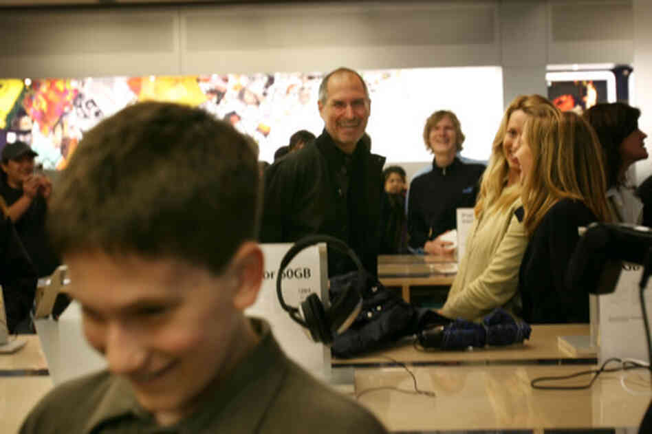 Allen with Steve Jobs Allen with Steve Jobs