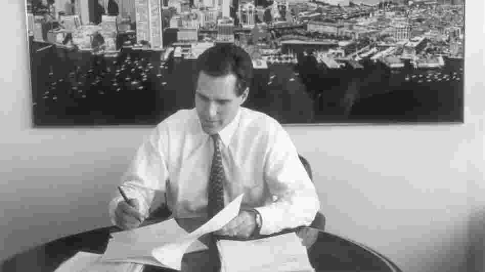 Mitt Romney, shown in 1993, is the former CEO of Bain & Co. In the 1980s, he started an investment fund called Bain Capital. His supporters say that's where he learned to solve big problems, create jobs and expand companies. His opponents say he made money by shutting down factories, occasionally driving companies into bankruptcy. Mitt Romney, shown in 1993, is the former CEO of Bain & Co. In the 1980s, he started an investment fund called Bain Capital. His supporters say that's where he learned to solve big problems, create jobs and expand companies. His opponents say he made money by shutting down factories, occasionally driving companies into bankruptcy.